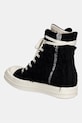 Obuwie Rick Owens DRKSHDW Denim damskie wysokie DS01F4800.SLASH czarny