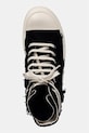 Rick Owens DRKSHDW Denim damskie wysokie czarny DS01F4800.SLASH
