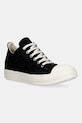 Rick Owens DRKSHDW tenisówki Denim Low syntetyczny czarny DS01F4802.SLASH
