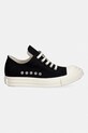 Rick Owens DRKSHDW Denim Extreme Low tenisówki damskie niskie DS01F4822.DOEH2 czarny SS26