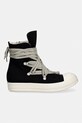 Rick Owens DRKSHDW trampki Denim Megalace DS01F4809.DOW1 czarny SS26