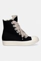 Rick Owens DRKSHDW trampki Denim Jumbolace DS01F4818.DOW2 czarny SS26