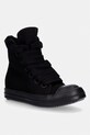 Кеди Rick Owens DRKSHDW Denim Jumbolace текстильний чорний DS01F4818.DOW2