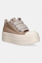 Rick Owens DRKSHDW Mega Bumper Jumbolace Low кеди жіночі низькі бежевий DS01F4851.DOW2