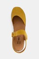 Fly London espadrile ženske semišaste CANY581FLY rumena P801581003