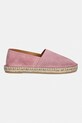Fly London espadrilky dámske semišové COCH580FLY P801580000 ružová SS26