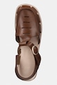 Fly London sandały skórzane EFAI392FLY brązowy P145392002