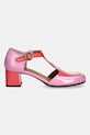 Kožené lodičky Fly London POLK457LY P145457004 ružová SS26