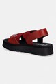 Obuwie Fly London sandały SERK418FLY P145418001 bordowy