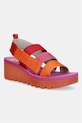 Fly London sandały YERE847FLY 5-8 cm pomarańczowy P144847012