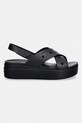 Crocs sandały Brooklyn 4U Cross Strap Sandal 212254.001 czarny SS26