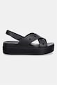 Crocs sandały Brooklyn 4U Cross Strap Sandal 212254.001 czarny SS26
