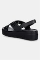 Obuwie Crocs sandały Brooklyn 4U Cross Strap Sandal 212254.001 czarny