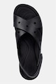 Crocs sandały Brooklyn 4U Cross Strap Sandal czarny 212254.001