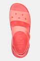 Crocs sandali sulla banchina da donna Soho Frosted Y Strap Sandal rosa 212651.6UI