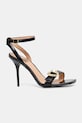 Love Moschino sandały skórzane pozostałe czarny JA16089G1OIH0000