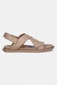 United Nude sandále s otvorenou pätou dámske kožené Poly Straps Lo Unisex-L 1100293216 béžová SS26