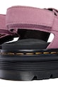 Dr. Martens sandali s platformo ženski semišasti ZebZag Sandal roza DM42689650