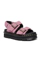 Dr. Martens sandali s platformo ženski semišasti ZebZag Sandal DM42689650
