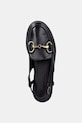 Marc O'Polo mokasyny skórzane Alva 6A czarny 60217241101184