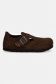 Birkenstock London półbuty damskie skórzane 1032084 brązowy SS26