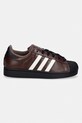 adidas Originals Superstar II sneakersy damskie skórzane KI3569 brązowy SS26
