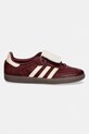 adidas Originals Samba Lt sneakersy damskie skórzane KI4169 bordowy SS26
