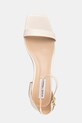Steve Madden sandały na słupku skórzane Gena beżowy 11003579.844