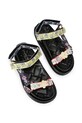 Kurt Geiger London dámske sandále na plochej podrážke Orson Sandal 4461605609 čierna SS26