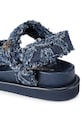 Obuwie Kurt Geiger London sandały z odkrytą piętą damskie Orson Sandal 4461686669 niebieski