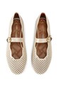 Kurt Geiger London baleríny kožené Wavy Mayfair Ballet Flat 5596461209 béžová SS26