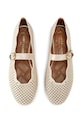Kurt Geiger London baleríny kožené Wavy Mayfair Ballet Flat 5596461209 béžová SS26