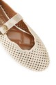 Kurt Geiger London baleríny kožené Wavy Mayfair Ballet Flat béžová 5596461209