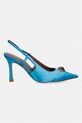 Kurt Geiger London szpilki Chelsea Point Slingback 5598880609 niebieski SS26