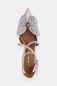 Kurt Geiger London szpilki Butterfly Strap Court różowy 5610453069