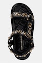 Kurt Geiger London sandały damskie skórzane Orson Sandal czarny 4461609109