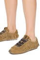Kurt Geiger London Islington Fringe Sneaker sneakersy damskie skórzane 5377933209 zielony