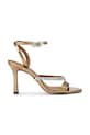 Kurt Geiger London szandál magas sarkú bőr Crystal Strap Sandal arany 5393760189