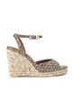 Kurt Geiger London sandali s polno peto Espadrille Wedge rjava 5601043609