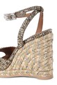 Obutev Kurt Geiger London sandali s polno peto Espadrille Wedge 5601043609 rjava