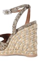 Obutev Kurt Geiger London sandali s polno peto Espadrille Wedge 5601043609 rjava