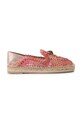 Kurt Geiger London espadrilky espadrilkové dámske Chelsea Woven Espadrille oranžová 5603257999