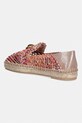Obuwie Kurt Geiger London espadryle damskie Chelsea Woven Espadrille 5603257999 pomarańczowy