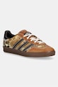 adidas Originals x Wales Bonner Gazelle Snake sneakersy skórzane brązowy KK3641