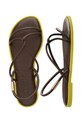 Havaianas sandali z ravnim podplatom ženski UNA MANGA 4149609.0727 rjava