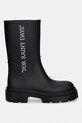 Off-White Reboot Rainy Days dámske gumáky W049C9M001 čierna SS26