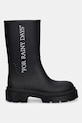 Off-White Reboot Rainy Days dámske gumáky W049C9M001 čierna SS26