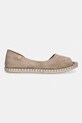 Verbenas espadryle damskie zamszowe CRUZ SERRAJE 0300520001.PIEDRA beżowy SS26