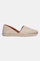 Verbenas espadryle damskie zamszowe CARMEN SERRAJE 0300580001.CRUDO beżowy SS26