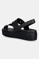 Obuwie Crocs Brooklyn 4U sandały damskie 210676.001 czarny